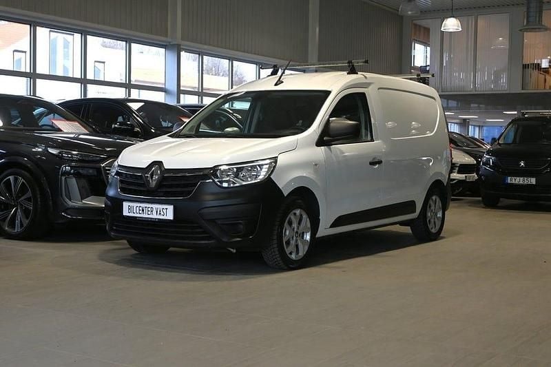 Vit Begagnad 2021 Renault Kangoo | 149 000 kr (Marknadspris) - Bild 1/4