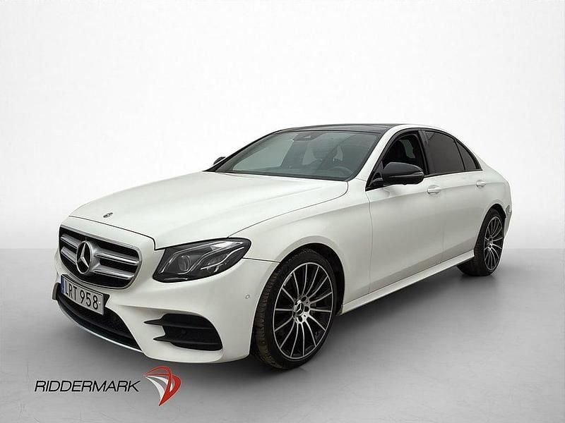 Begagnad Mercedes E220 AMG 194 HK (142 kW) 2018 Vit Sedan