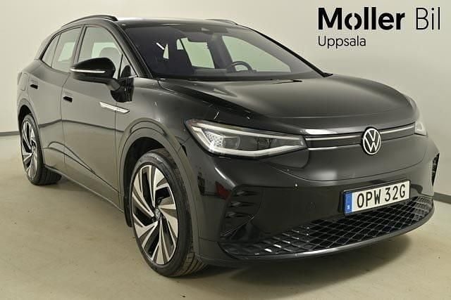 Myth black metallic Begagnad 2022 VW ID.4 GTX SUV | 339 900 kr (Marknadspris) - Bild 1/3