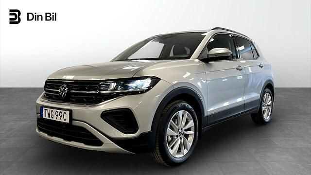 Silver Ny 2025 VW T-Cross Life SUV | 269 900 kr (Marknadspris) - Bild 1/4