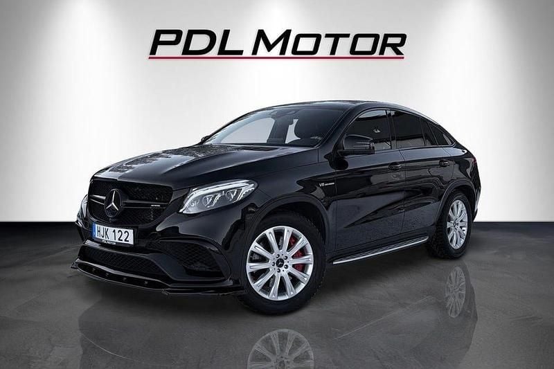 Begagnad Mercedes GLE63 AMG AMG 585 HK (430 kW) 2015 Svart Sportkupé