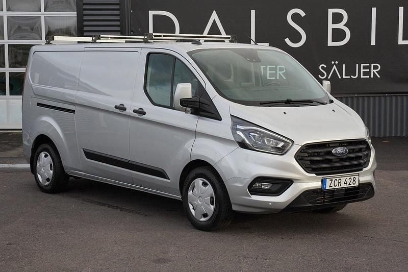 Grå (moondust silver metallic) Begagnad 2020 Ford 300 Trend Van | 169 000 kr - Bild 1/4