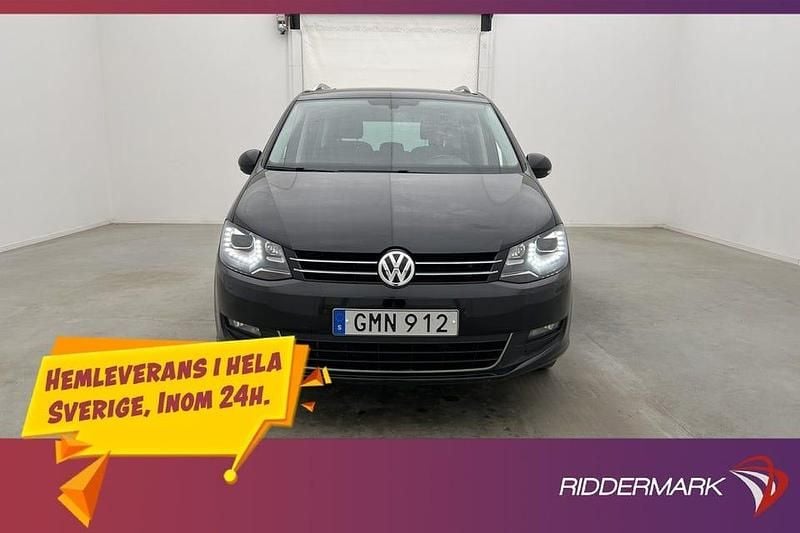 Begagnad VW Sharan 150 HK (110 kW) 2016 Svart Minibuss