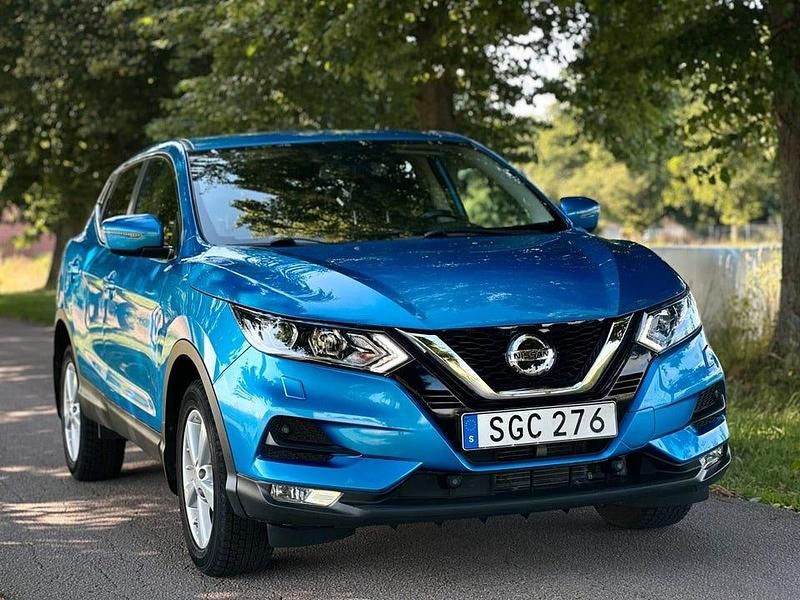Blå Begagnad 2018 Nissan Qashqai SUV | 155 000 kr (Marknadspris) - Bild 1/4