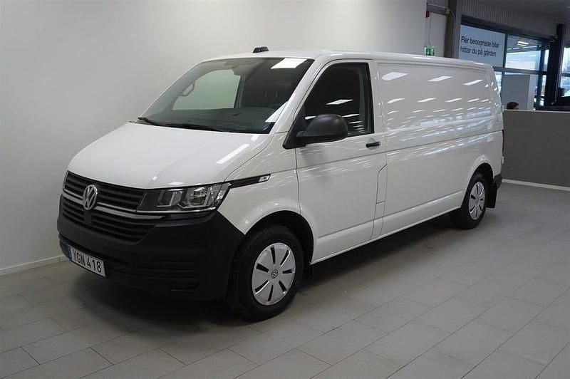 Vit Begagnad 2022 VW T6.1 Van | 299 900 kr (Bra pris) - Bild 1/4