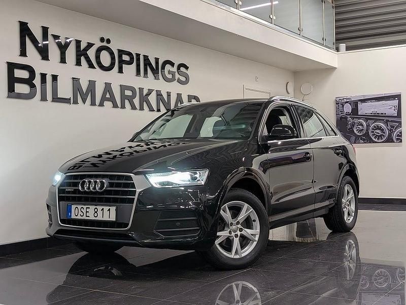 Begagnad Audi Q3 150 HK (110 kW) 2016 Svart SUV