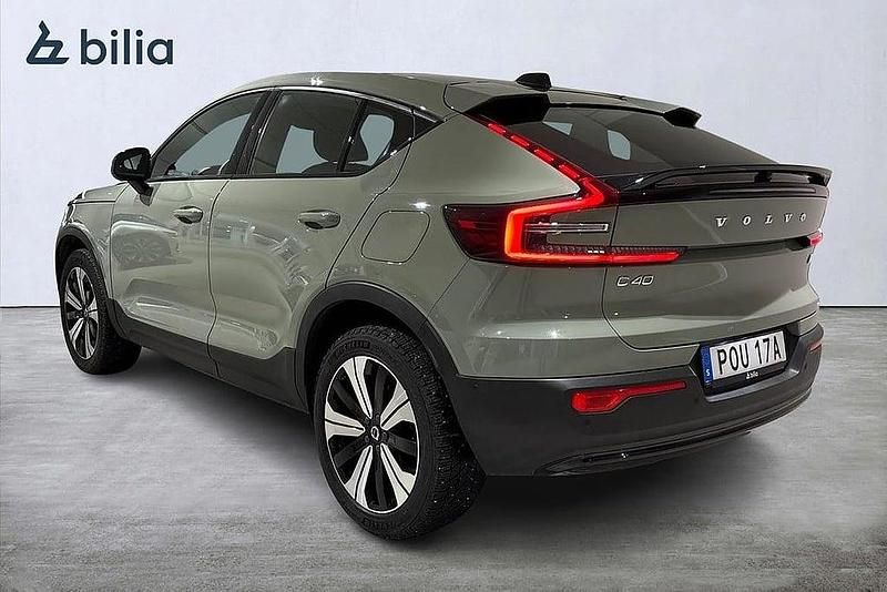 Begagnad Volvo C40 Ultimate 299 kW (407 HK) 2022 Grön SUV