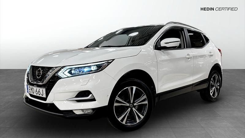 Vit Begagnad 2020 Nissan Qashqai Tekna SUV | 219 900 kr (Lite dyr) - Bild 1/4