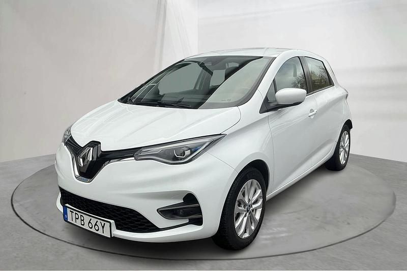 Vit Begagnad 2020 Renault Zoe Halvkombi | 150 000 kr (Marknadspris) - Bild 1/4