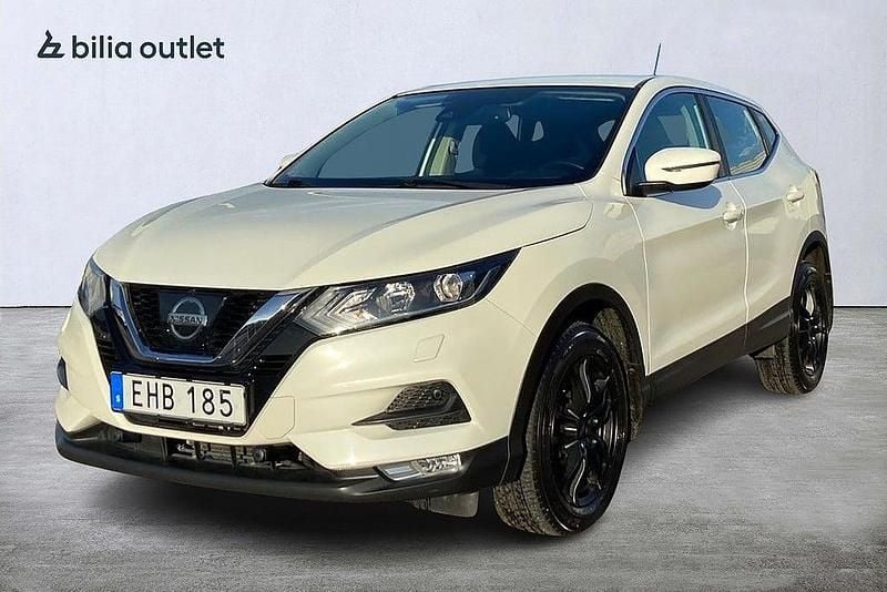 Vit Begagnad 2018 Nissan Qashqai SUV | 144 900 kr (Bra pris) - Bild 1/3