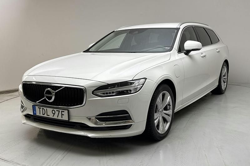 Vit Begagnad 2020 Volvo V90 Kombi | 279 800 kr (Marknadspris) - Bild 1/4