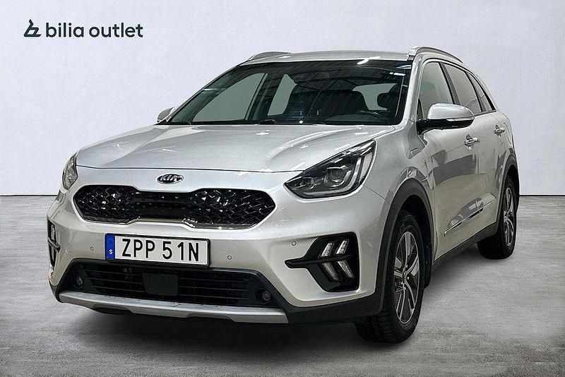 Grå Begagnad 2020 Kia Niro 2 SUV | 199 900 kr (Bra pris) - Bild 1/4