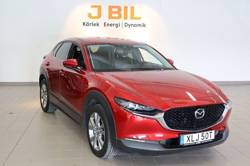 Röd Begagnad 2021 Mazda CX-30 Sky SUV | 249 900 kr (Marknadspris) - Bild 1/4