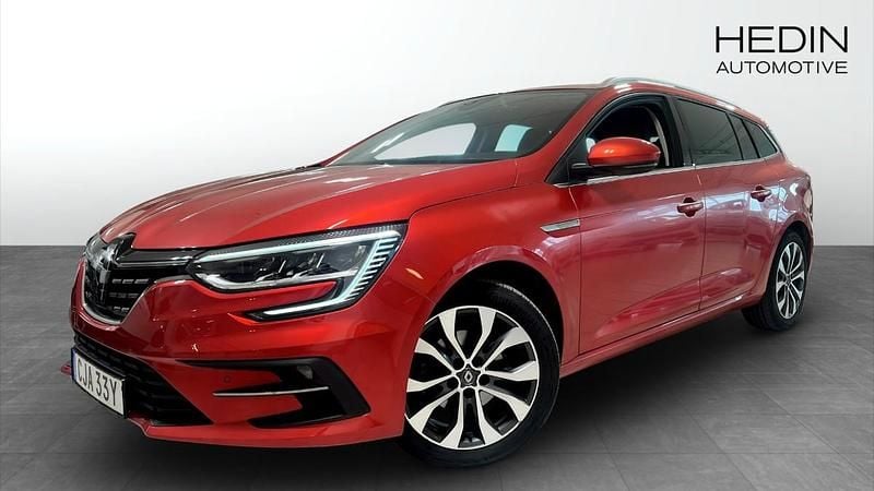 Röd (red) Begagnad 2023 Renault Mégane IV Techno Kombi | 229 900 kr (Marknadspris) - Bild 1/4