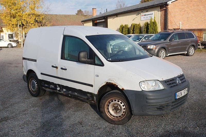 Vit Begagnad 2005 VW Caddy Minibuss | 7 900 kr (Superpris) - Bild 1/4