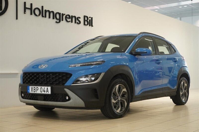 Blå Begagnad 2020 Hyundai Kona Essential SUV | 209 990 kr - Bild 1/4