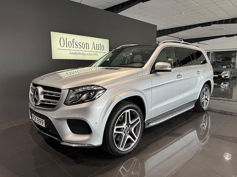 Silver (iridiumsilver metallic) Begagnad 2016 Mercedes GLS350 AMG SUV | 369 000 kr (Bra pris) - Bild 1/4