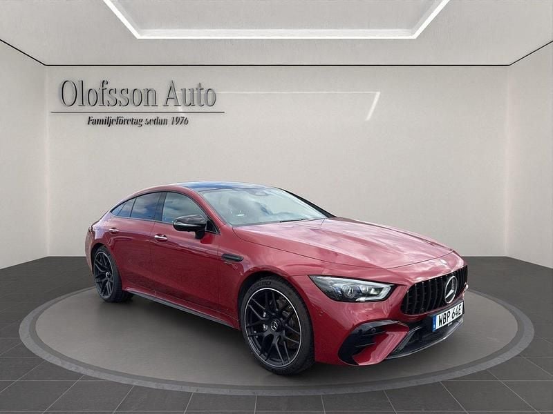 Röd Begagnad 2024 Mercedes AMG GT AMG Sportkupé | 1 045 000 kr - Bild 1/4