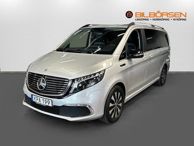 Begagnad Mercedes EQV300 Avantgarde 150 kW (204 HK) 2020 Silvermetallic Minibuss