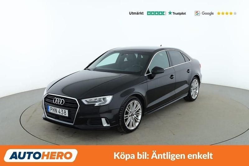 Svart Begagnad 2017 Audi A3 Sedan | 181 000 kr (Lite dyr) - Bild 1/4