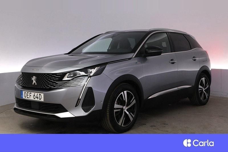 Grå Begagnad 2022 Peugeot 3008 GT SUV | 309 900 kr (Dyr) - Bild 1/2