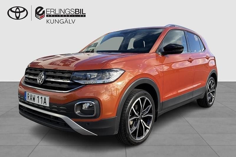 Orange Begagnad 2023 VW T-Cross GT SUV | 244 900 kr (Marknadspris) - Bild 1/4