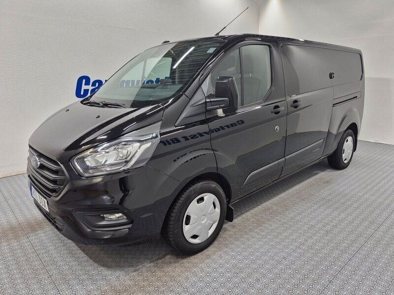 Svart metallic Begagnad 2024 Ford Transit Custom Van | 385 000 kr (Marknadspris) - Bild 1/4