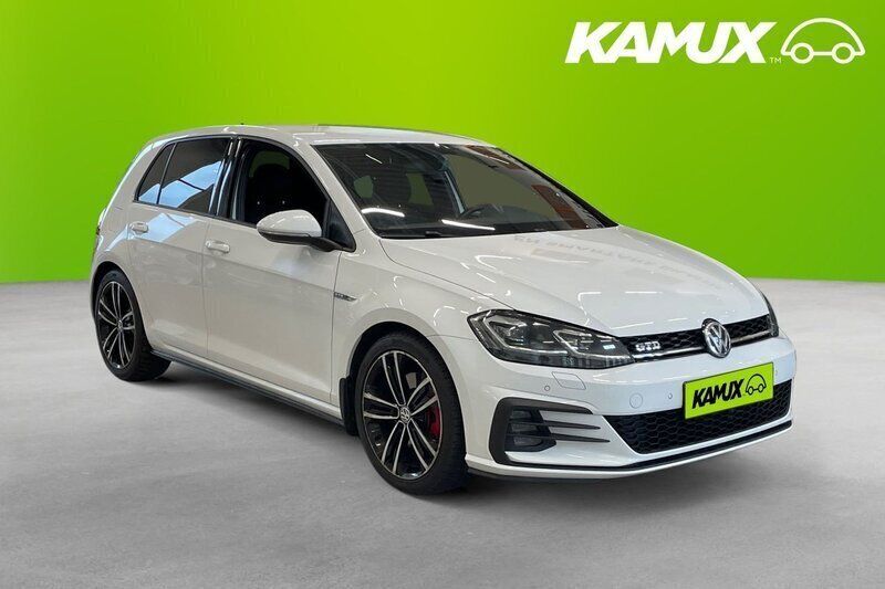 Vit Begagnad 2017 VW Golf VII GTD Halvkombi | 224 700 kr (Dyr) - Bild 1/4