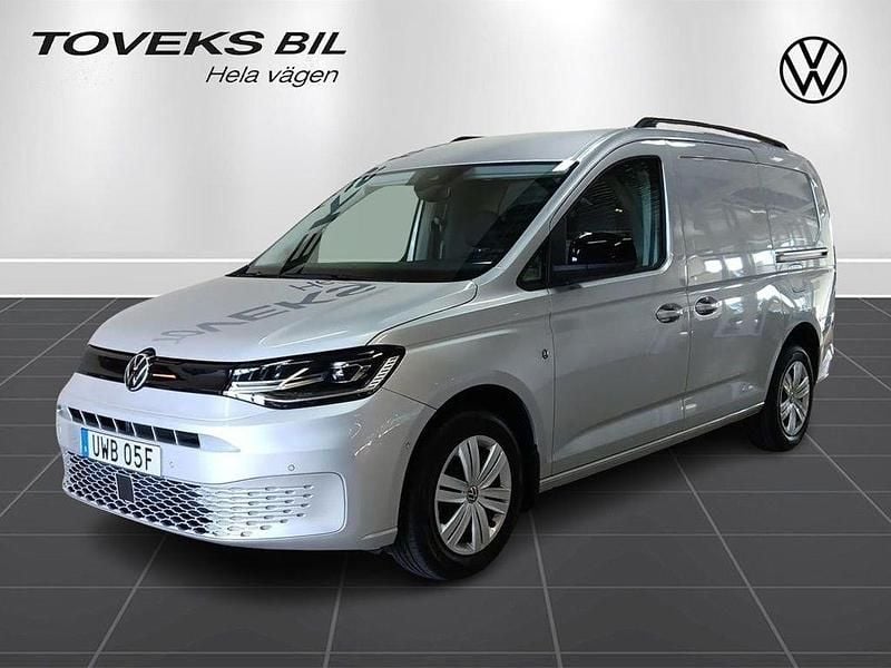Silver (reflexsilver metallic) Begagnad 2025 VW Caddy Maxi Minibuss | 369 900 kr (Marknadspris) - Bild 1/4