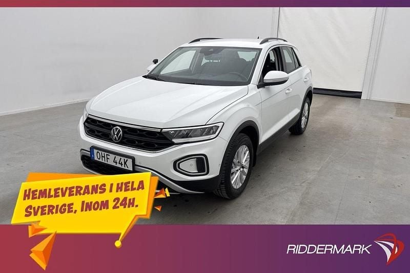 Vit Begagnad 2024 VW T-Roc SUV | 294 800 kr (Marknadspris) - Bild 1/3