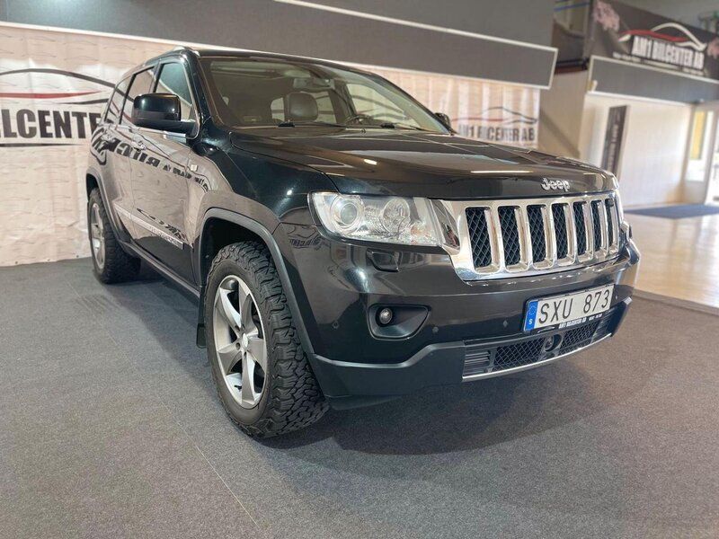 Begagnad Jeep Grand Cherokee 241 HK (177 kW) 2011 Svart SUV