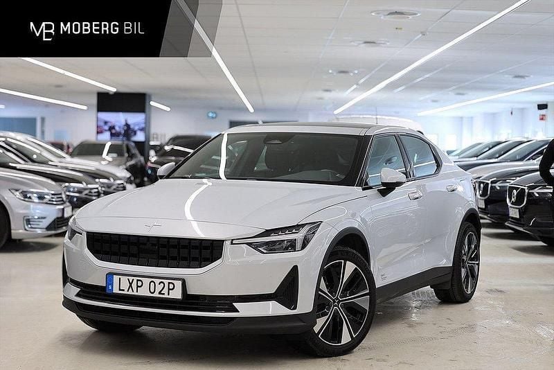 Silver Begagnad 2022 Polestar 2 Plus Sedan | 369 900 kr (Dyr) - Bild 1/3