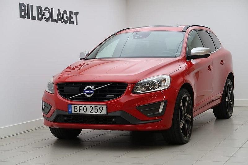 Röd Begagnad 2014 Volvo XC60 R-Design SUV | 174 900 kr (Marknadspris) - Bild 1/4