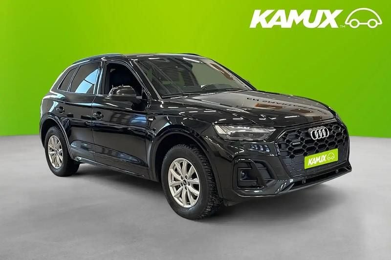 Svart Begagnad 2021 Audi Q5 S-Line SUV | 384 700 kr (Marknadspris) - Bild 1/4