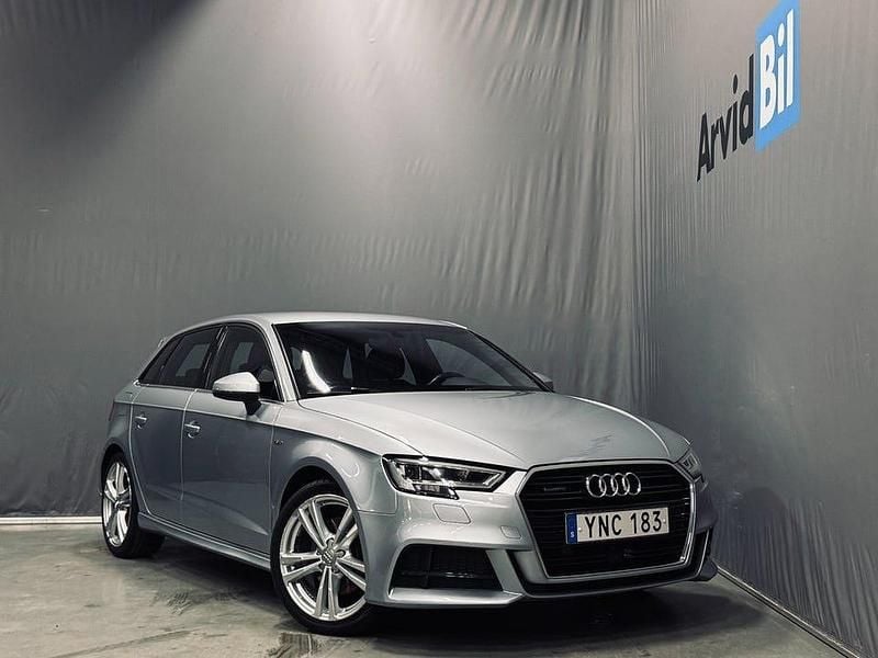 Silver Begagnad 2018 Audi A3 S-Line | 225 000 kr (Bra pris) - Bild 1/3