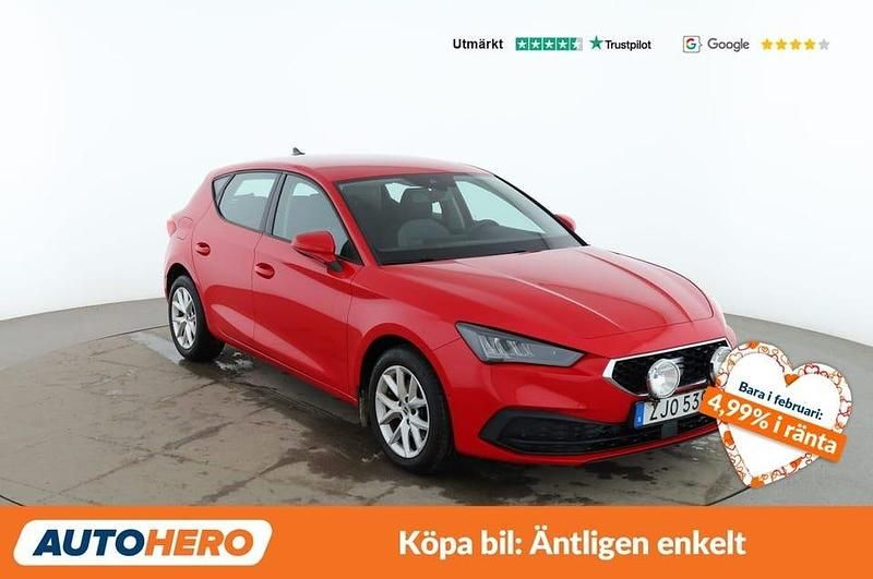 Begagnad Seat Leon Style 151 HK (111 kW) 2020 Röd Sedan