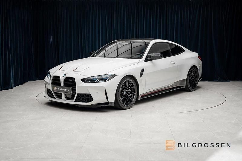 Vit Begagnad 2021 BMW M4 Competition Edition Sportkupé | 869 900 kr (Superpris) - Bild 1/4