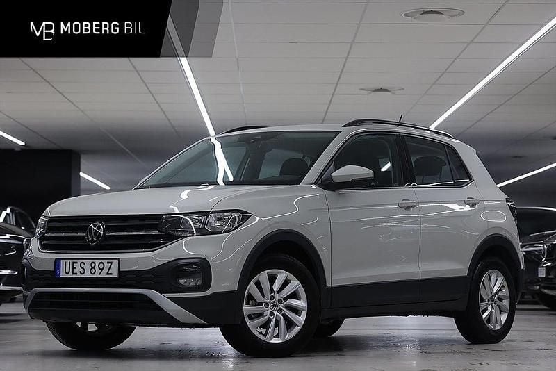 Grå Begagnad 2022 VW T-Cross SUV | 184 900 kr (Marknadspris) - Bild 1/3