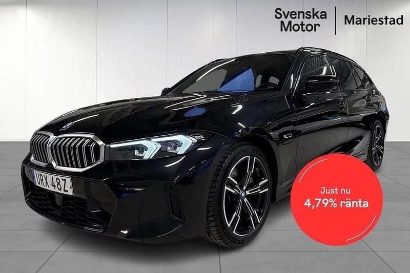 Begagnad BMW 330 M Sport 295 HK (216 kW) 2023 Svart Kombi