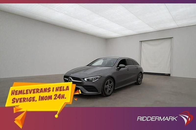 Begagnad Mercedes CLA200 Shooting Brake AMG 163 HK (119 kW) 2020 Mörkgrå Kombi