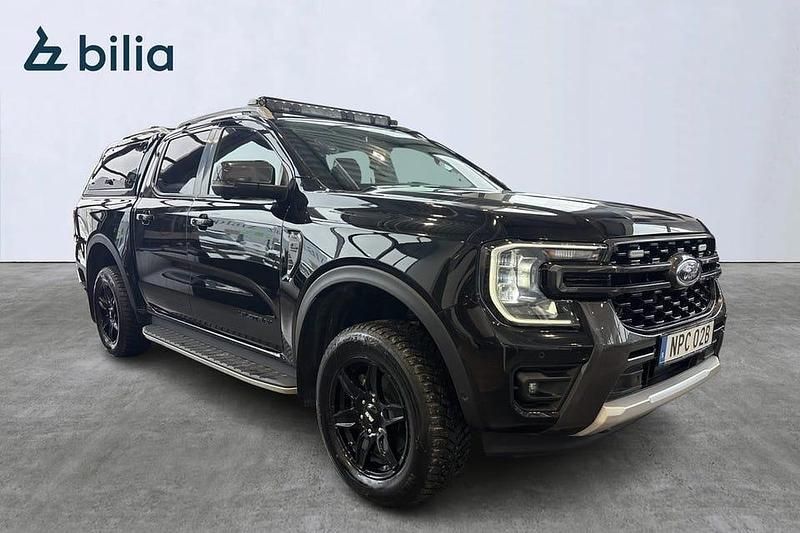 Begagnad Ford Ranger Wildtrack 207 HK (152 kW) 2023 Svart Pickup