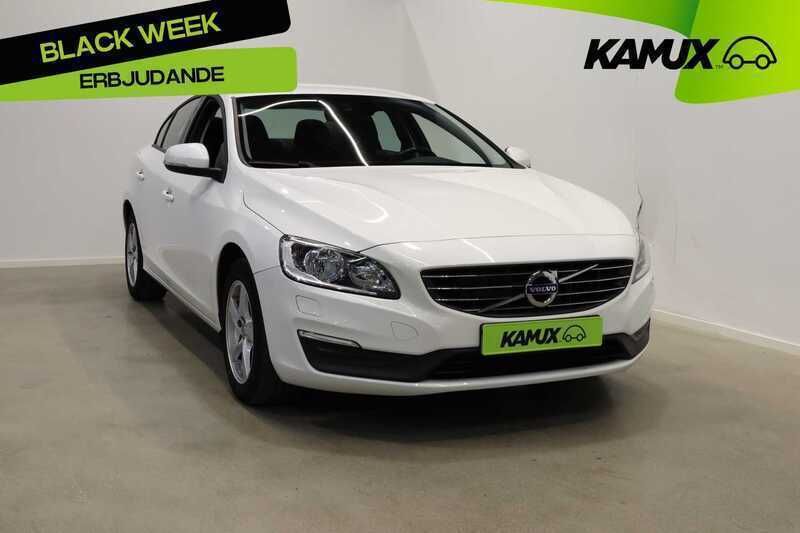 Vit Begagnad 2017 Volvo S60 Standard Sedan | 159 800 kr (Marknadspris) - Bild 1/4
