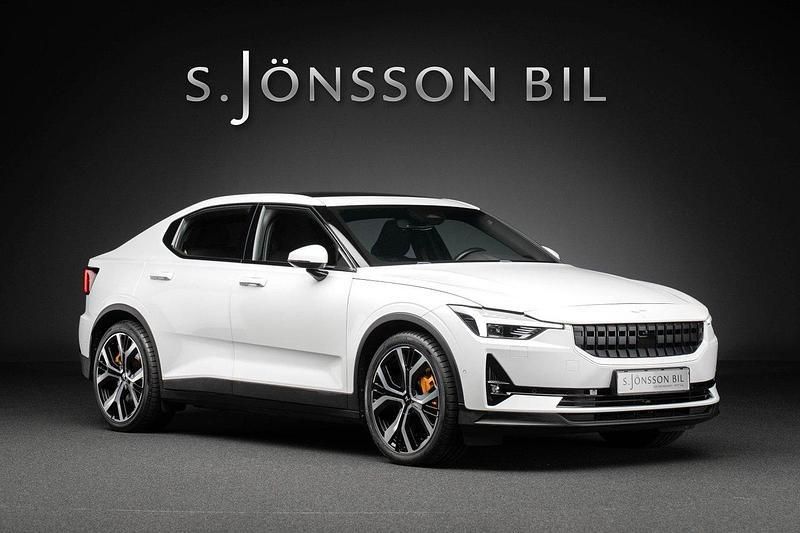 Vit Begagnad 2020 Polestar 2 Performance Sedan | 369 000 kr (Marknadspris) - Bild 1/4
