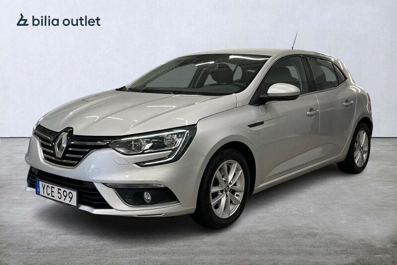 Silver Begagnad 2016 Renault Mégane III Halvkombi | 109 000 kr - Bild 1/4