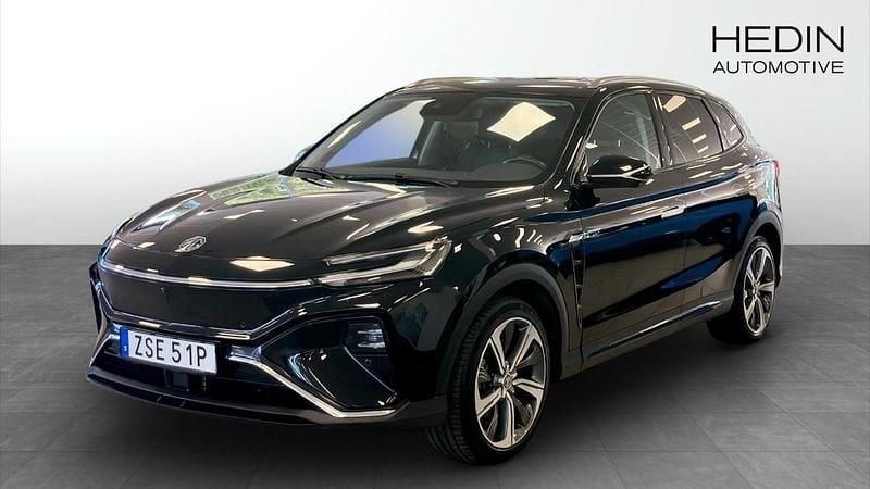 Svart Begagnad 2021 MG Marvel R Performance SUV | 289 900 kr (Bra pris) - Bild 1/4