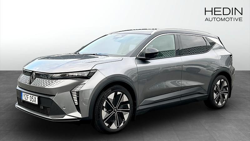 Grå Begagnad 2024 Renault Scénic Techno Minibuss | 592 600 kr - Bild 1/4