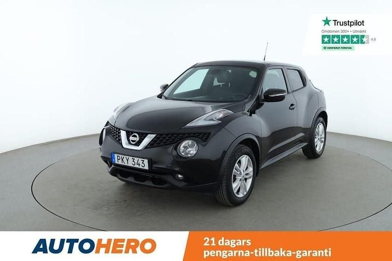 Svart Begagnad 2016 Nissan Juke Acenta SUV | 100 000 kr (Marknadspris) - Bild 1/4