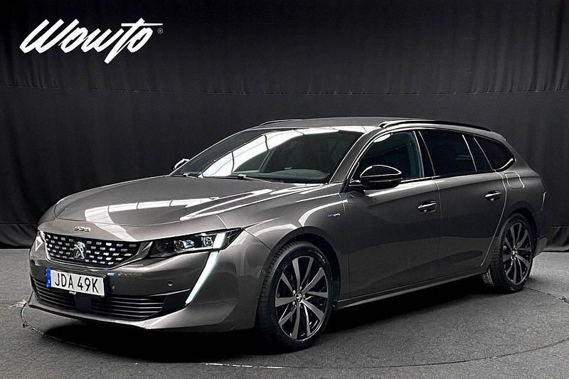 Grå Begagnad 2020 Peugeot 508 GT-line Kombi | 239 800 kr (Marknadspris) - Bild 1/3
