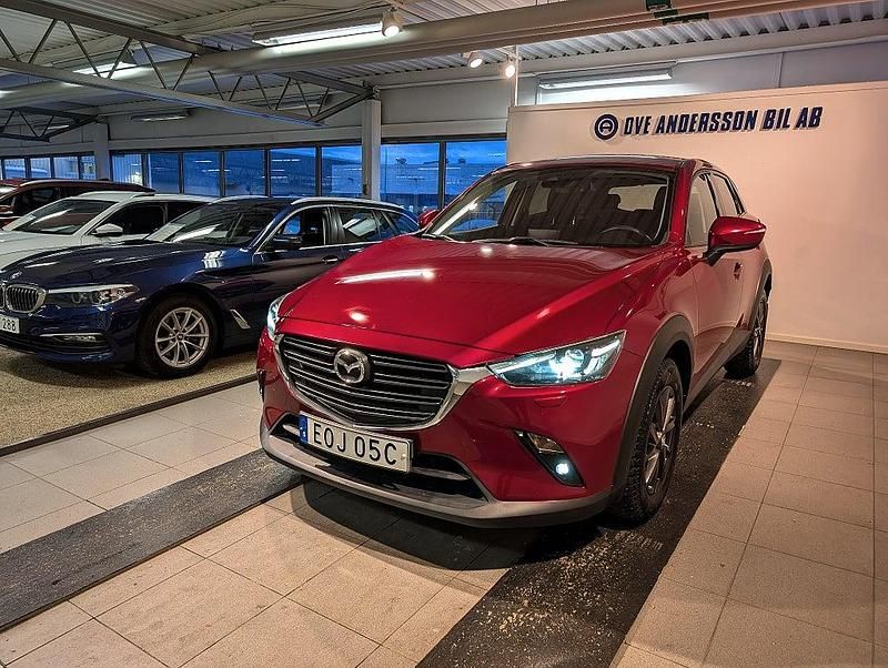 Begagnad Mazda CX-3 Vision 121 HK (88 kW) 2019 Röd SUV