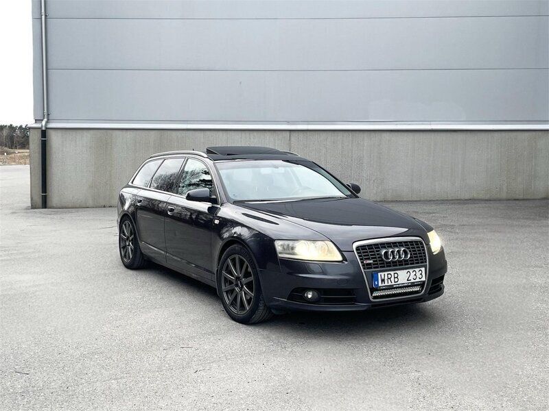 Grå Begagnad 2006 Audi A6 S-Line Kombi | 54 800 kr (Lite dyr) - Bild 1/4